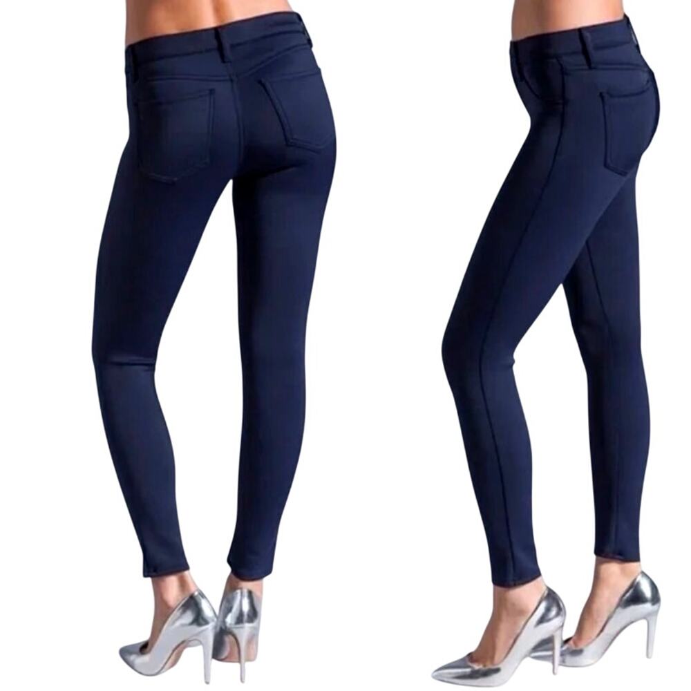 NWOT J BRAND Mid Rise *Odyssey* Scuba Super Skinny Trousers $295